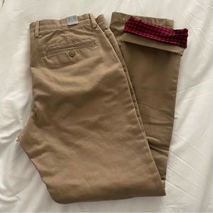 J.Crew Flannel lines Chinos 770